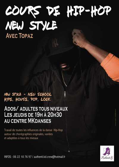 Hip-hop style - Cours de dans hip-hop avec Topaz