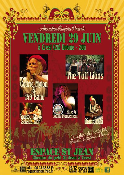 Reggae To Zion CEDRIC "CONGO" MYTON - THE TUFF LIONS