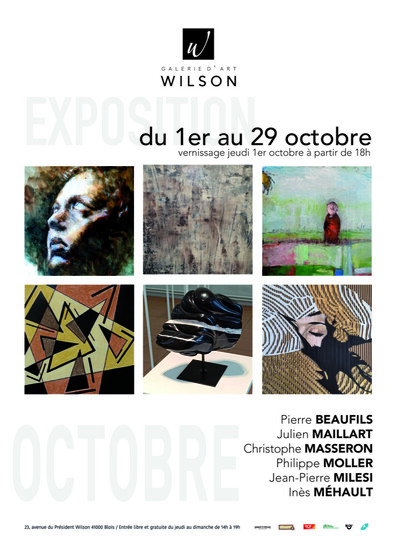 Six regards croisés, en octobre, à la Galerie Wilson