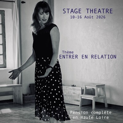 STAGE THÉÂTRE AOÛT 2026