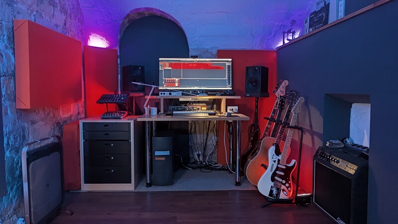 Studio de production musicale équipé à louer - accès 24/7