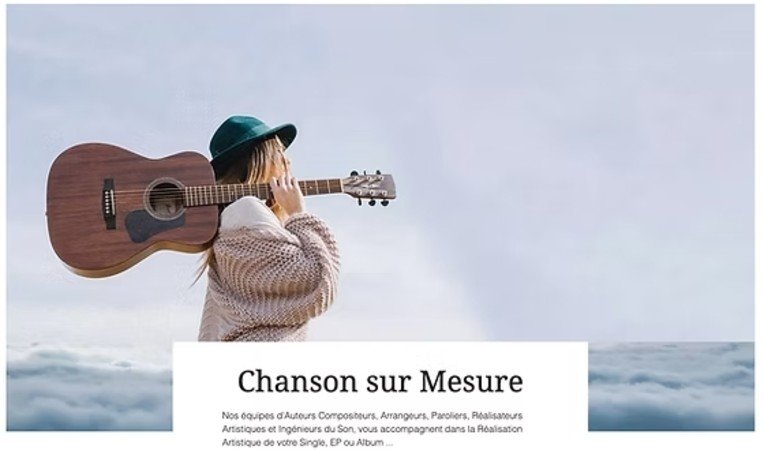 Chanson Sur Mesure - Réalisation de votre Chansons sur mesure professionnelle