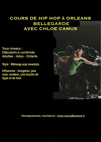 Chloé CAMUS  - Cours de HIP HOP - Danse Urbaine 