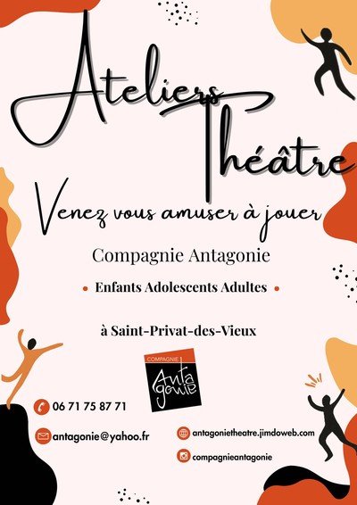 Compagnie Antagonie - Ateliers théâtre enfants/ ados/ adultes