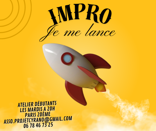 Compagnie Projet Cyrano - Improvisation Théâtrale Atelier débutants