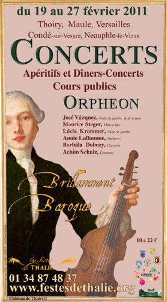 Concert du festival brillamment Baroque 2011