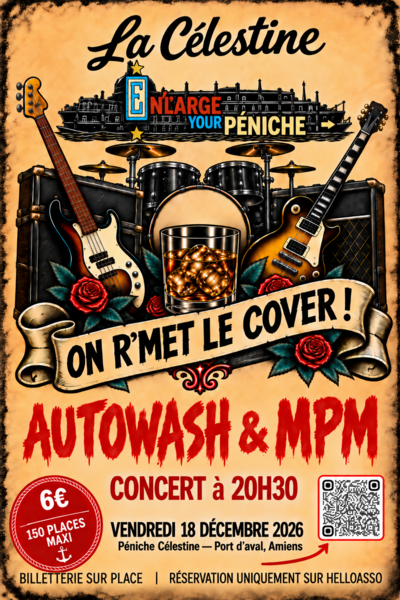 Concert ON R’MET LE COVER par MPM & AUTOWASH