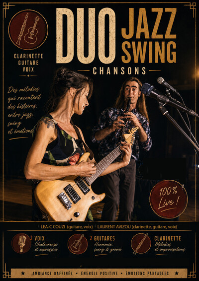 Duo Swing Jazz Chansons - Voyage en clarinette
