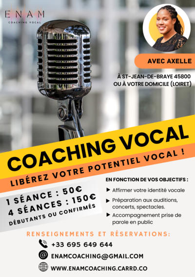 Enam - Coaching vocal à domicile