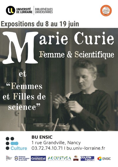 Exposition « Marie Curie, femme et scientifique »