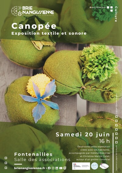 Exposition textile et sonore : "Canopée" 