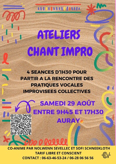 journée d'ateliers de découverte du chant impro