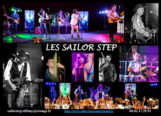 LES SAILOR STEP  - Country band