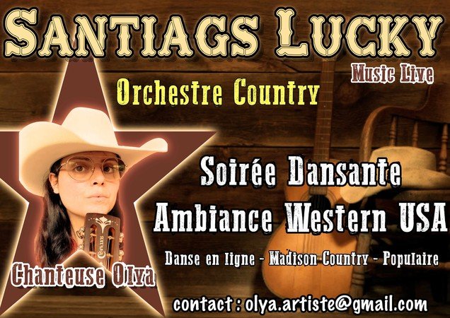 Santiags Lucky - Orchestre Country