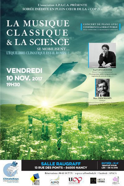 Soirée ClimateKeys - Récital / Conférence / Débat