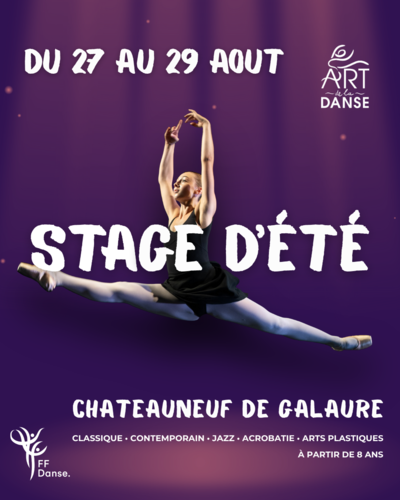 Stage d'été Art de la danse