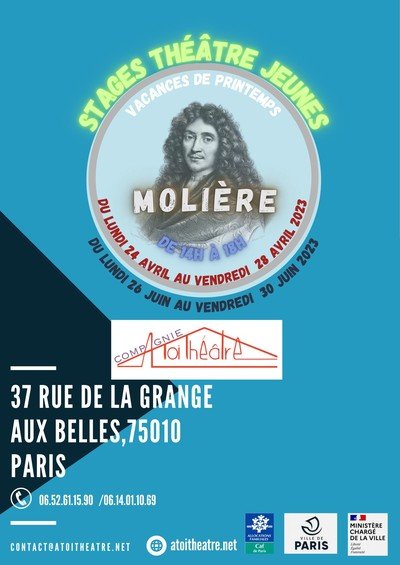 stages théâtres jeunes