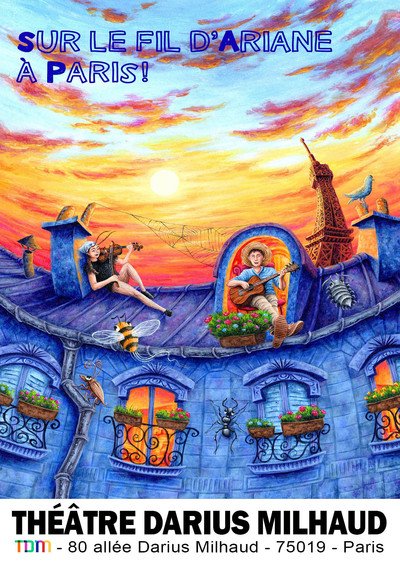Sur le fil d'Ariane à Paris !