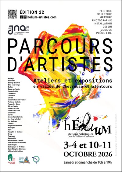 22e Parcours d'Artistes en vallée de Chevreuse