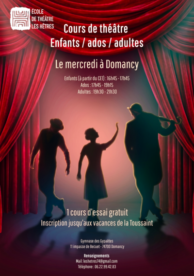 Activités Culturelles Les Hêtres - Cours de théâtres