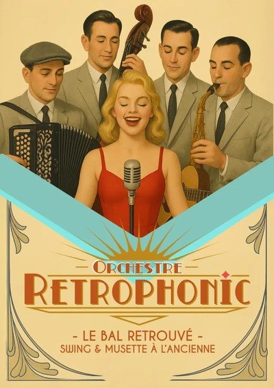 Cie du Zèbre à bretelles - Orchestre RETROPHONIC