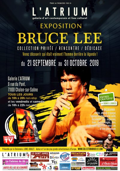 Exposition BRUCE LEE - Galerie d'art L'ATRIUM