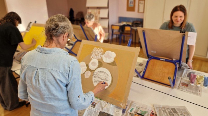 Exposition des Ateliers de Dessin et de Peinture