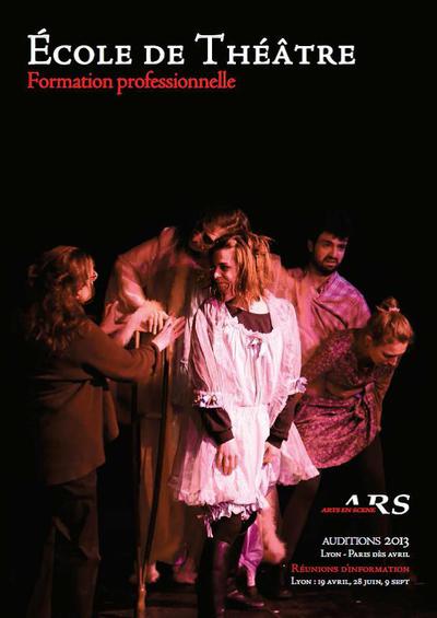 Formation professionnelle à l'art du théâtre et de l'acteur