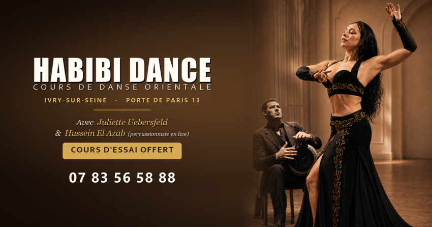 Habibi Dance - Cours de danse orientale avec percu (déb + et inter)