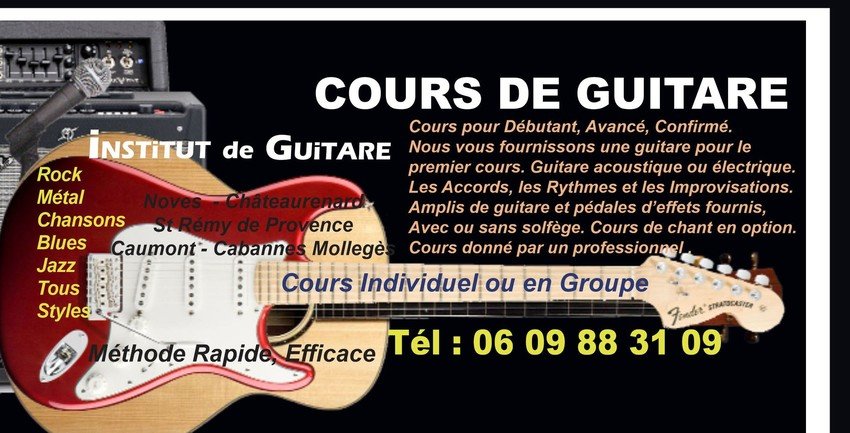 Institut de Guitare - Cours de Guitare, Méthode Rapide, Efficace et Agréable 