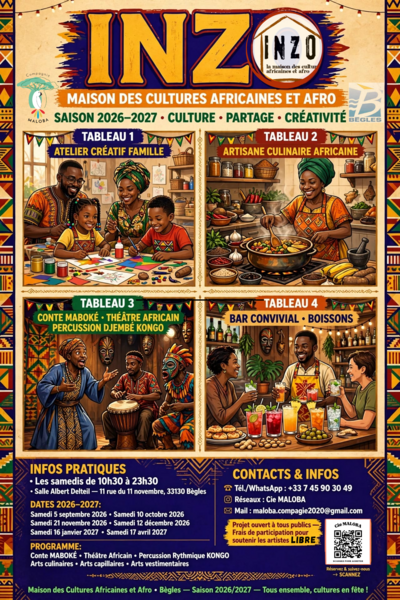 INZO, La Maison des Cultures Africaines et Afro à Bègles
