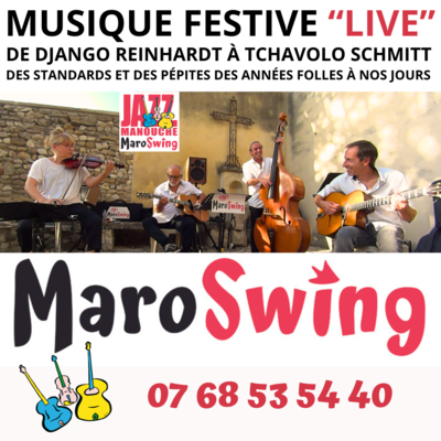 MaroSwing - Jazz manouche, standards et surprises!