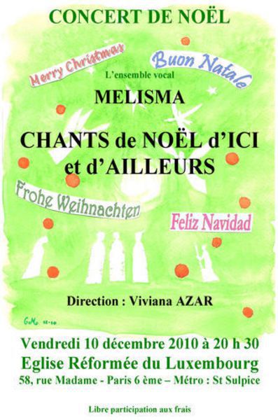 Melisma - Chants de Noël d'ici et d'ailleurs