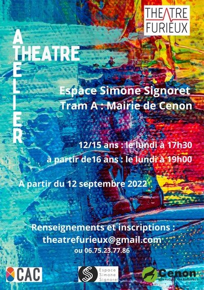 Théâtre Furieux - ATELIER THEATRE FURIEUX NOUVELLE SAISON