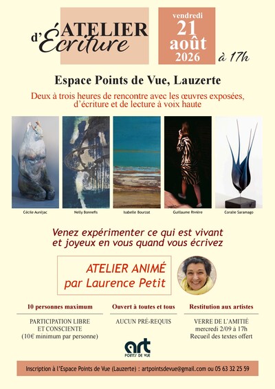 Atelier d'écriture