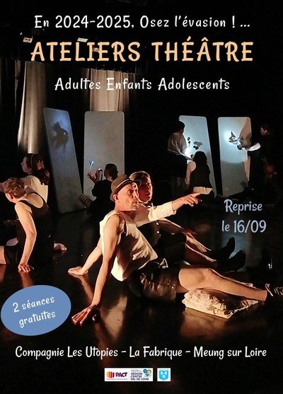 Cie Les Utopies - Ateliers Théâtre Marionnette Enfants Ados Adultes