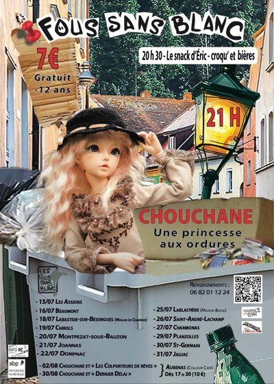 Compagnie Les Fous Sans Blanc - La tournée des Fous Sans Blanc : théâtre poético-burlesque