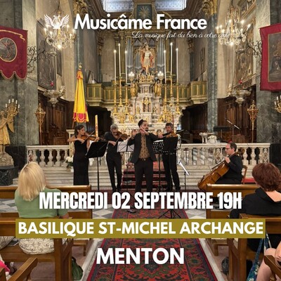 Concert à Menton: Ravel, Bach, Vivaldi, Cantemir