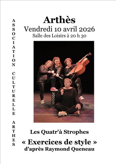EXERCICE DE STYLE joué par Les Quatr'à Strophes