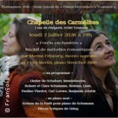 "Forêts enchantées" pour chant et piano