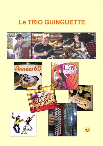 Le Trio Guinguette - Musette, rock'n roll, jazzy, latino