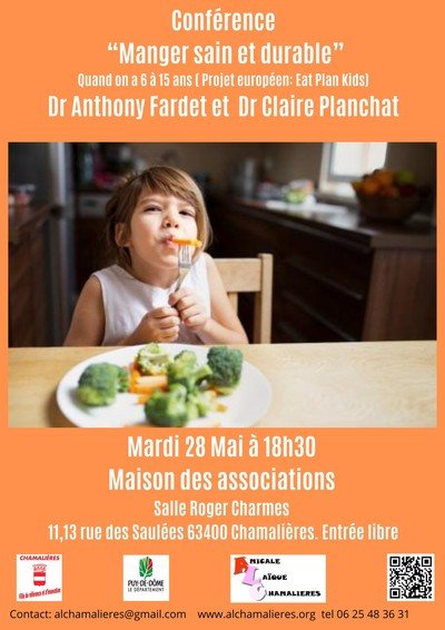 « Manger sain et durable »  Dr C. PLANCHAT & Dr A.FARDET