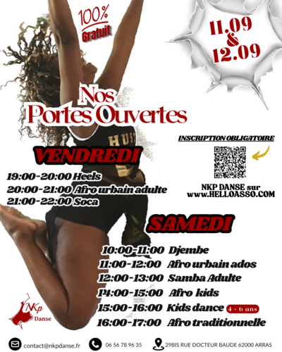 NKP DANSE - NOS PORTES OUVERTES