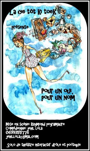 Pour un oui, pour un nom - solo de théâtre de rue interactif 