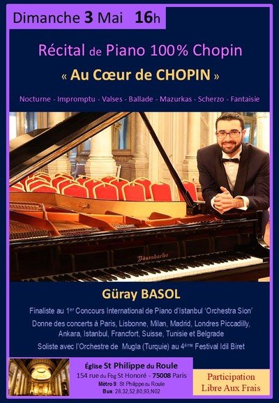 Récital Piano : 100% CHOPIN