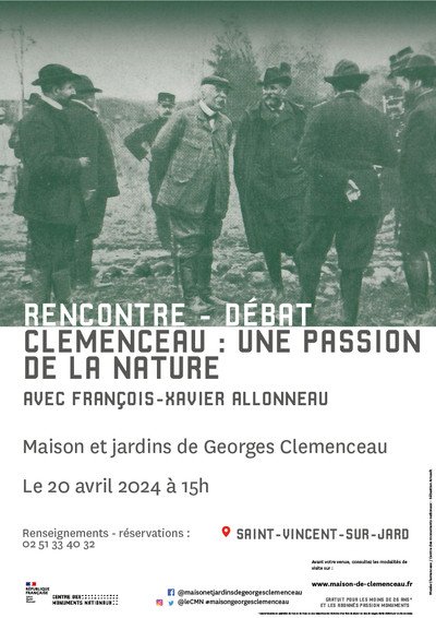 Rencontre débat Clemenceau une passion de la nature