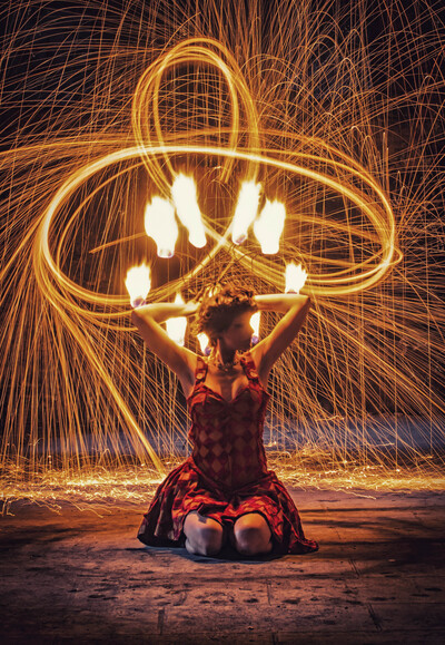 Solstice d'hiver - Spectacle «Étoiles» Compagnie Libellune