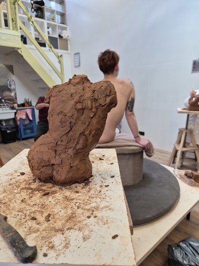 Stage de 3j - Sculpture d'après Modèle Vivant