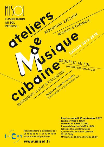 Association MI SOL - Ateliers de musique d'ensemble cubaine