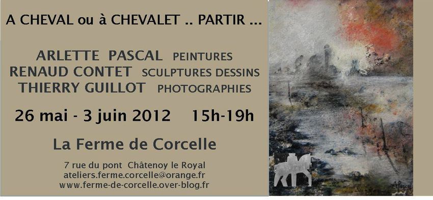 A CHEVAL OU A CHEVALET…PARTIR…